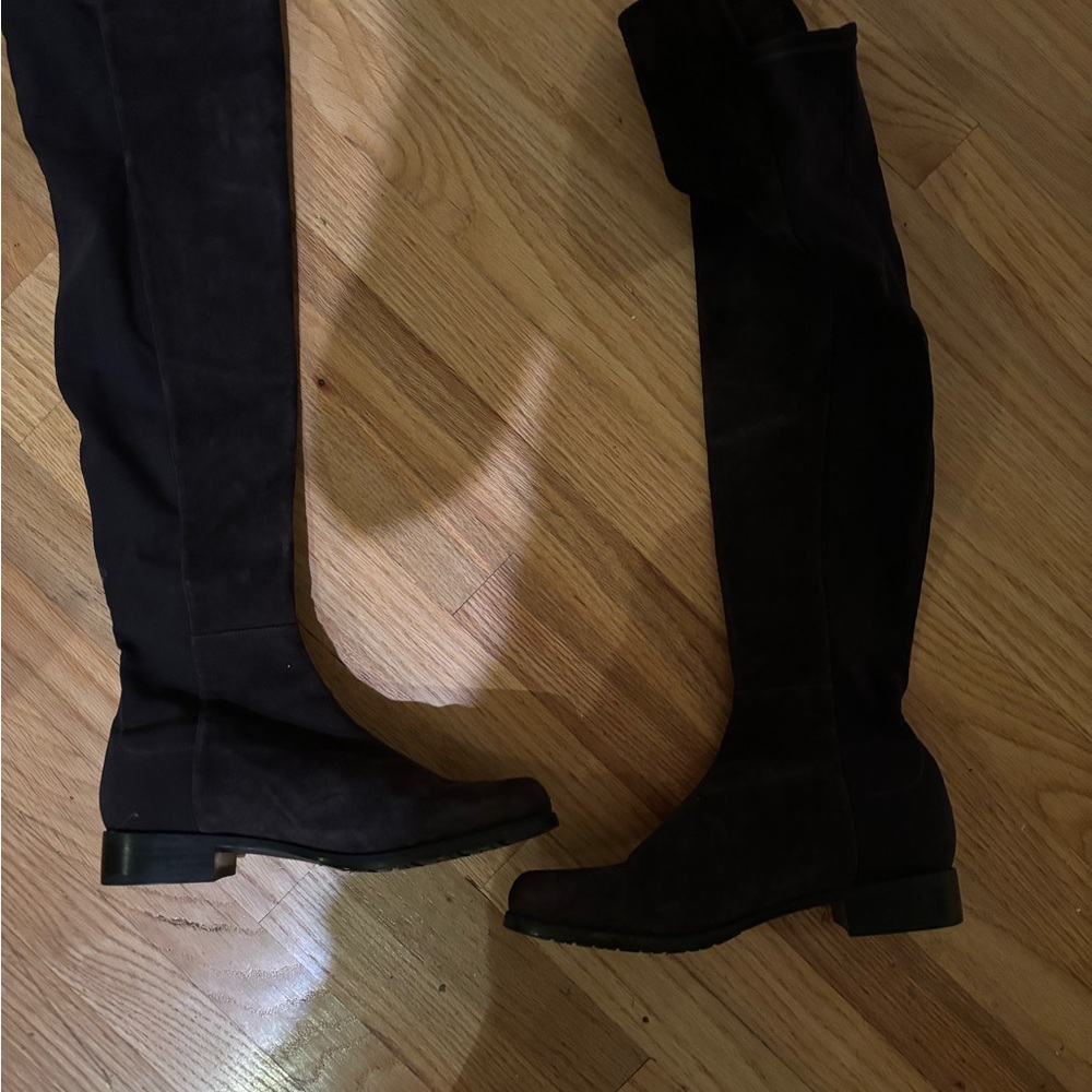 Stuart Weitzman Women's dark brown Knee-High Boots